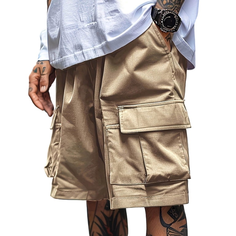 DayScoop Oversize Shorts for Men Summer Breeches Fashion Casual