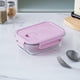 thumbnail image 5 of caja bento de vidrio apta para microondas 640ml, 5 of 6