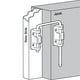 thumbnail image 3 of Cerradura corrediza para patio Prime-Line U 9847, chapada en cromo, 3 of 3