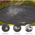 thumbnail image 5 of 42" Fire Pit Mat for Solo Stove Bonfire,4 Layers Double-Sided Fireproof Under Grill Mat Protector for Deck,Patio,Round BBQ Mat Indoor Fireplace Pad for Solo Stove Accessories,Easy to Clean, 5 of 9