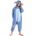 thumbnail image 1 of CANASOUR Disfraces de Navidad para niños, Disfraces de Halloween, Anime, Cosplay, Animal, Pijama Mono de una Pieza, 10-12 años, niñas y niños (10(125#), Azul), 1 of 3