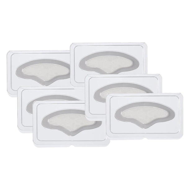 Parche de microcristales solubles para la frente, fácil de usar, hidratante y reafirmante. 6 piezas