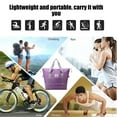 thumbnail image 6 of CASAFUN Expandable Gym Bags Duffle Bags for Sports and Weekend Travel Large Capacity Lightweight Overnight Bags for Men and Women Sports Tote Bag for Outdoor Camping Gym Yoga, 6 of 8