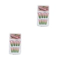 thumbnail image 3 of Vogacara 1 Juego de prensa de punta francesa en las uñas, brillo degradado, puntas de uñas artificiales Extra largas, regalos de bailarina para niñas tipo 9 Pegamento 2g, gelatina 24 piezas 2piezas Vogacara  CBP262187, 3 of 5