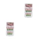 thumbnail image 2 of Seitruly 1 Juego de puntas francesas para uñas, puntas de uñas Extra largas con gradiente, calcomanías desmontables, Kit de manicura DIY para tipo 9 Pegamento 2g, gelatina 24 piezas 2piezas, 2 of 6