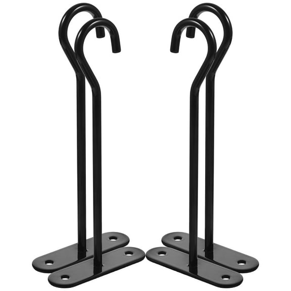 4 Sets Wall-mounted Lantern Hooks Coat Hangers Plant Decor Hanging Basket Hooks Outdoor Aestechtic Room Decor Plant Hook