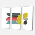 thumbnail image 3 of Designart ' Abstract Colorful Geometric Art Collage II ' Modern Canvas Wall Art Print, 3 of 3