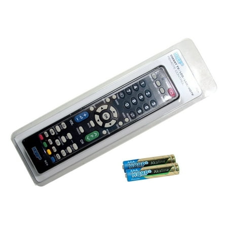 Aquos Lcd Hdtv (HQRP Remote Control for Sharp LC-40LE653U, LC-40LE700UN LCD LED HD TV Smart 1080p 3D Ultra 4K AQUOS + HQRP)