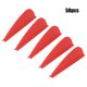 thumbnail image 3 of Pluma de Flecha de Goma Universal, Pluma de Flecha, Ligera para Uso en Exteriores, Herramienta de Bricolaje, Accesorios de Tiro con Arco para ni?os Adultos(15 * 10 * 2cm-Red) Ecomeon no, 3 of 6