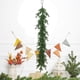 thumbnail image 5 of Decoración artificial de pino de cola de rata de cinco puntas, guirnalda de vegetación de 120 cm/pieza, guirnalda de pino realista, guirnalda de vegetación realista para fiestas, Navidad, ramas de, 5 of 6