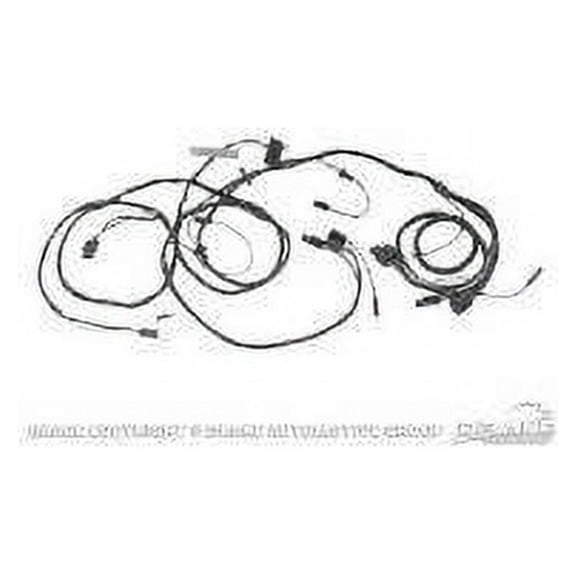 Scott Drake C6ZZ-14290-ALl 1966 Headlight Wiring Harness With Gauges