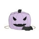thumbnail image 2 of Bolso Bandolera de Calabaza de Halloween | Bolso de Hombro de Piel Sintética para Mujer | Negro, Morado, Naranja, Blanco y Rosa | 21,8 X 18,8 X 7,4 Cm | Uso Diario E Informal, 2 of 6