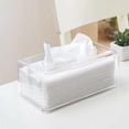 thumbnail image 1 of RENACLIPY Clear Facial Tissue Holder 1Pack Acrylic Material Suitable for Bathroom and Kitchen Decor, 1 of 8