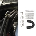 thumbnail image 4 of Kit de conector de manguera de calentador kit de derivación de calentador de motor a prueba de herrumbre Aluminio de fácil instalación para la mayoría de las mangueras de ANGGREK Otros, 4 of 8
