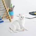 thumbnail image 1 of Modelo de figura de Animal de gato realista, estatua de gato en miniatura, juguete de gatito realista de colección para niños, regalo de cumpleaños, 1 of 8