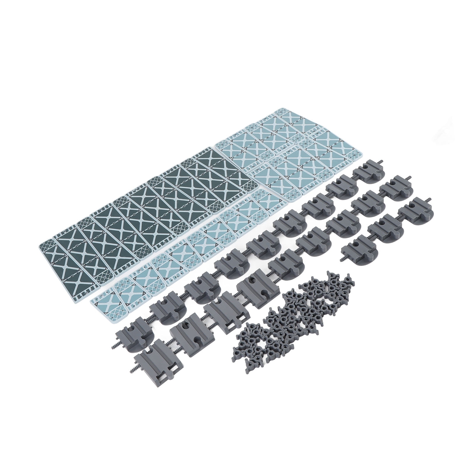 Track Bridge Building Toy, 92 Piece Viaduct Building Blocks Exercise Spatial Cognitive Ability  for Home
