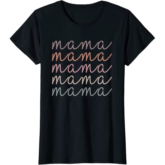 Mama Shirts Cute Mommy Outfit Mom Life Top T-Shirt