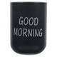 thumbnail image 1 of Vaso de baño irrompible, portacepillos de plástico, vaso para baño, portabrochas de maquillaje, vasos reutilizables, color negro, 1 of 6