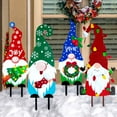 thumbnail image 4 of Christmas Decorations Outdoor,Metal Gnomes Yard Signs,Garden Stakes Decor,Gnome Yard Stakes,Christmas Lawn Signs for Christmas Winter Thanksgiving Party Pathway Decor, 4 of 8