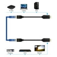 thumbnail image 3 of Câble d'Extension 1080P, vers RJ45 Sortie & Connexion d'Entrée RX via RJ45 Cat5e, Cat6, jusqu'à 60M, pour Conférence, Divertissement à Domicile, Etc., 3 of 8