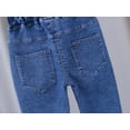 thumbnail image 3 of QIPOPIQ 3-6Years Girl Denim Jeans Clearance, 3 of 8