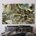 thumbnail image 2 of Luxury Marble Art Canvas, Modern Marble Art, Contemporary Printed, Green And Gold Marble, Gold Marble Wall Art, Green Marble Printed Canvas, Canvas Wall Decor - Gold Framed, 2 of 9