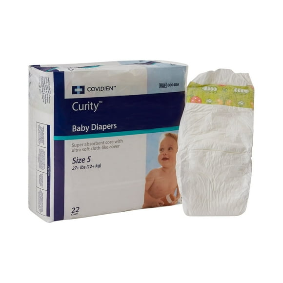 Pañales para bebé Cardinal Health Wings Talla 5 Extra Grande 176 unidades
