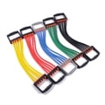 thumbnail image 4 of Chest Exercise Resistance Band Muscle Fitness Equipment Five Tube Chest Expander Arm Strength Training Chest Expander, 4 of 10