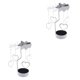 thumbnail image 1 of Advancent Spinning Metal Carrusel Tea Light Candle Holder Stand Light Decoración Navidad Type2 NO2 Advancent CBP085934, 1 of 5