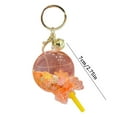 thumbnail image 3 of PENGXAING WTN Creative Lollipop Into Oil Floating Pendant Quicksand Bottle Key Ring Pendant Car Key Accessory Pack Pendant 5Ml, 3 of 4