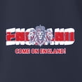 thumbnail image 3 of Wild Bobby England Flag Pride Three Lions Graphic Come On England | Unisex Novelty Graphic T-Shirt | Soccer Football Fan Gift for Men Women Unisex Men Tee, 3 of 5