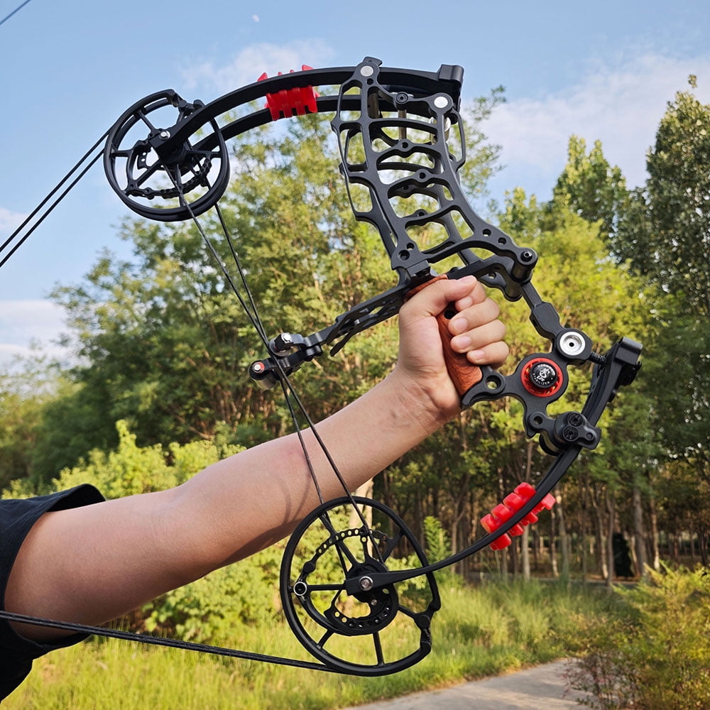Villain II Compound Bow 30-50lbs 25-30" 420FPS Alloy Hunting Bow