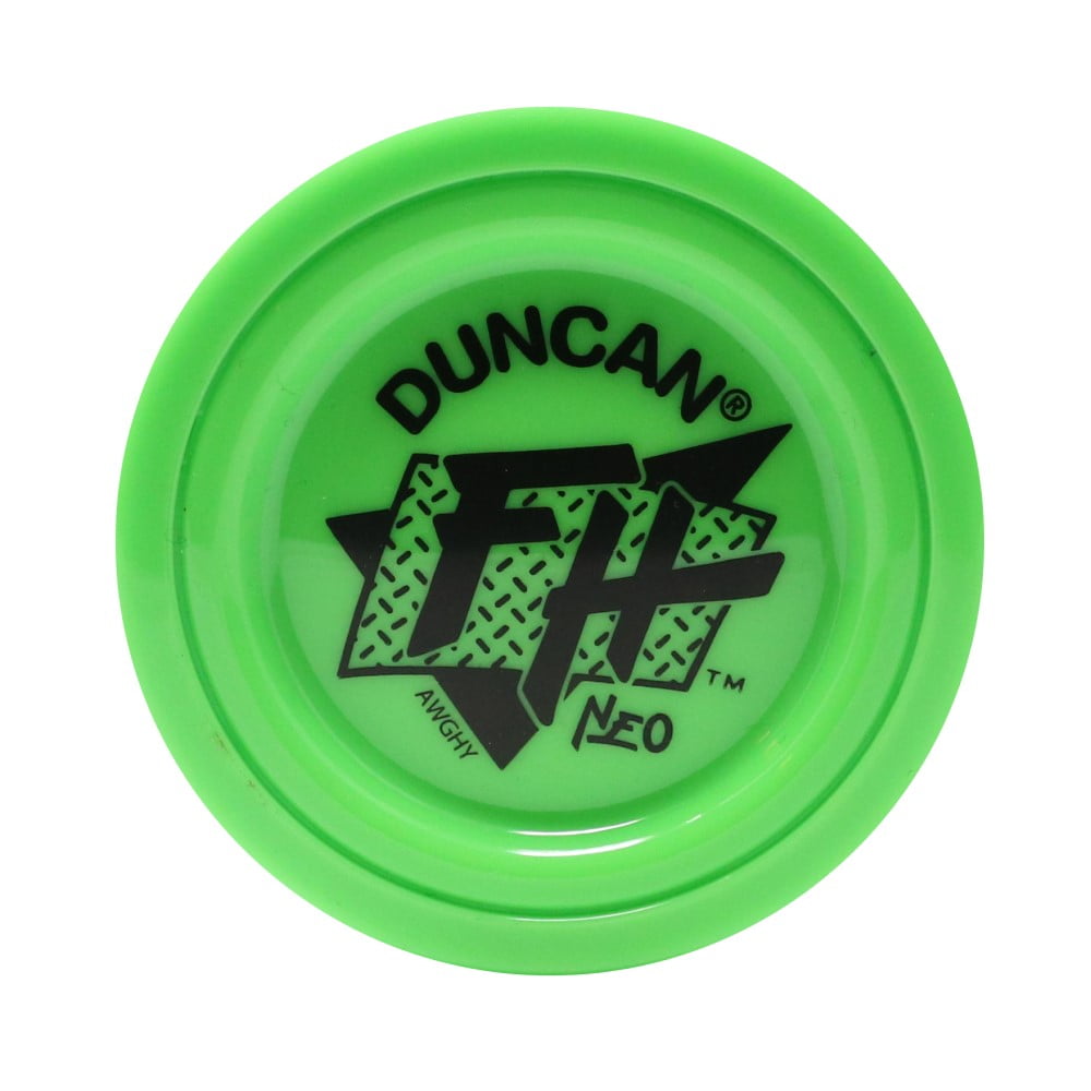 Freehand ONE Yo-Yo - Iconic Butterfly Shape - Polycarbonate YoYo (NEO Edition - Neon Green)