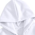 thumbnail image 5 of cocolona Zip Up Hoodie Mens Long Sleeve Drawstring Sweatshirt Fall Winter Fashion Casual Hooded Jacket Print Tops, 5 of 5