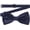 Dark Navy Blue-Adult bow tie, variant on AWAYTR Adjustable Pre-Tied Bow Ties for Boys, Handmade Polyester Bowtie, Classic Solid Formal Wear Bow Tie for Wedding Party