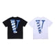 thumbnail image 4 of Big V Python Print Camiseta de manga corta casual de moda para hombres para adolescentes y niños, Black-L brillar vestir, 4 of 5