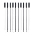thumbnail image 1 of Recargas de tinta negra (10 piezas) Recargas de bolígrafos reemplazables Punta media de 1 mm - Negro, 1 of 4