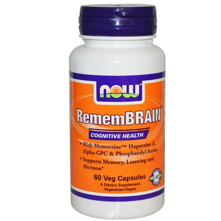 Now Foods RememBrain Cognitive Health 60 Veg Capsules