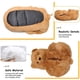 thumbnail image 2 of Zapatillas De Felpa De Oso De Dibujos Animados Para Mujer, Pantuflas De Felpa Para El Hogar, Pantuflas Cálidas Para Interiores, Regalo De Invierno Vogacara AP007380-04, 2 of 5