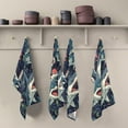 thumbnail image 5 of Dreamtimes Cute Sharks Kitchen Towels 18x28inch Ultra Soft Absorbent Quick Drying Kitchen Dish Towels Washable Cleaning Cloths Hand Towels Tea and Bar Towels, 6 Pack, 5 of 7