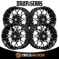 thumbnail image 3 of 17x9 Dropstars 645MB Gloss Black Wheel 6x135/6x5.5 -12, 3 of 5