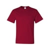 Jerzees 5.6 oz. 50/50 Heavyweight Blend Pocket T-Shirt (29P) True Red, L