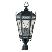 Maxim 30451CDAT Canterbury Outdoor Pole/Post Mount - 12W in. Artesian Bronze