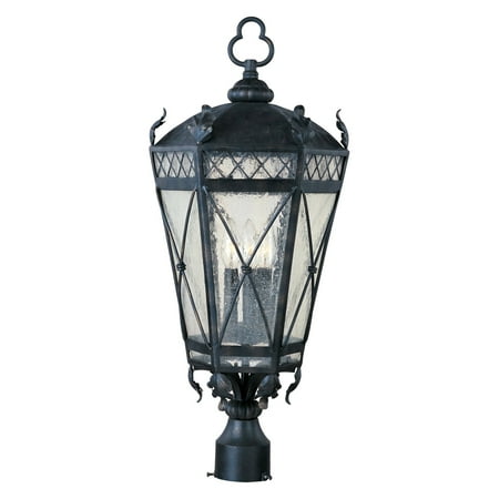 Maxim 30451CDAT Canterbury Outdoor Pole/Post Mount - 12W in. Artesian Bronze