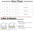 thumbnail image 2 of Bigersell T-Shirt Bras for Women Seamless Wireless Bra Ladies V-Neck Push up Bras No Underwire Hook and Eye Closure Everyday Bras Q-1-Hot-Pink 36, 2 of 4