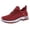 Red, variant on NOKIO Women’s Orthopedic Arch Support Sneakers - Breathable Mesh Walking Shoes Lightweight Casual Athletic Shoes for Spring Summer Fall Comfortable Fly Woven Design