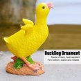 thumbnail image 4 of Estatua De Pato Pequeño, Adorno De Patito Ligero, Artesanía De Resina, Mano De Obra Fina Para Escritorio De Habitación, 4 of 8