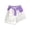 Purple, variant on Boys Swim Trunks Cute Melted Ice Cream Print Bathing Suit Shorts Brick Red 8-