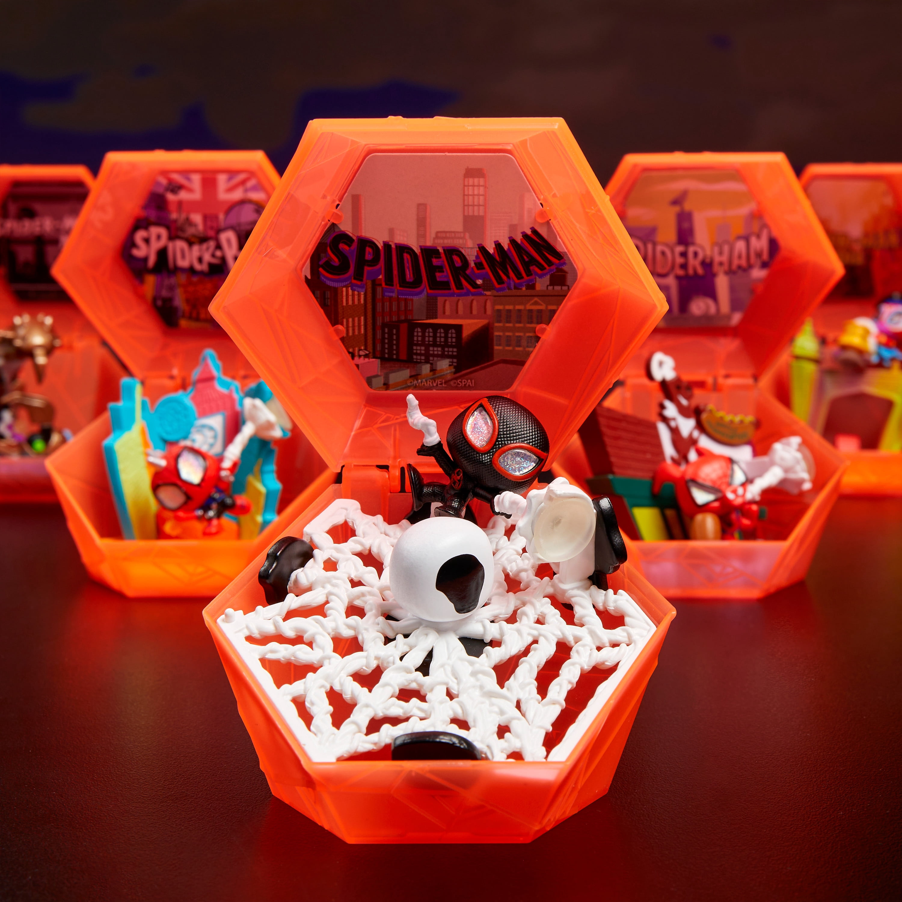 Marvel Doorables Spider-Verse Collector Capsule, Collectible Toy Figures, Boys and Girls Ages 5 Up