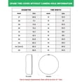 thumbnail image 3 of Lotusprinthandmade Sea Turtle Spare Tire Cover Without Backup Camera Hole 6 Sizes (28 in.), 3 of 6